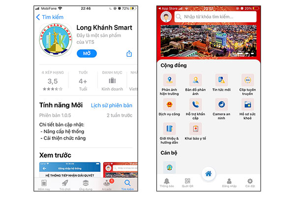 Ứng dụng Long Khánh Smart: Kết nối người dân và chính quyền